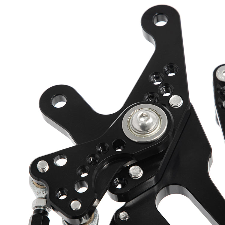 For Yamaha R1 YZF-R1 2004-2006 / 2007-2008 / 2015-2024 Rear Set Adjustable CNC Rearsets Foot Pegs