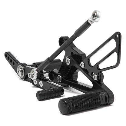 For Yamaha R1 YZF-R1 2004-2006 / 2007-2008 / 2015-2024 Rear Set Adjustable CNC Rearsets Foot Pegs