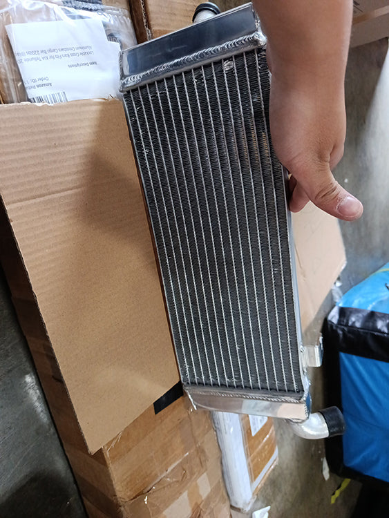 Returned For Honda VT1300 Fury 2010-2024 Aluminum Water Cooler Radiator 19010-MFR-305