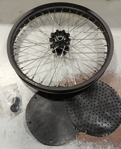 Returned 19"x1.6" Front Aluminum Spoke Wheel Rim Hub Sets for Talaria Sting MX5 Pro