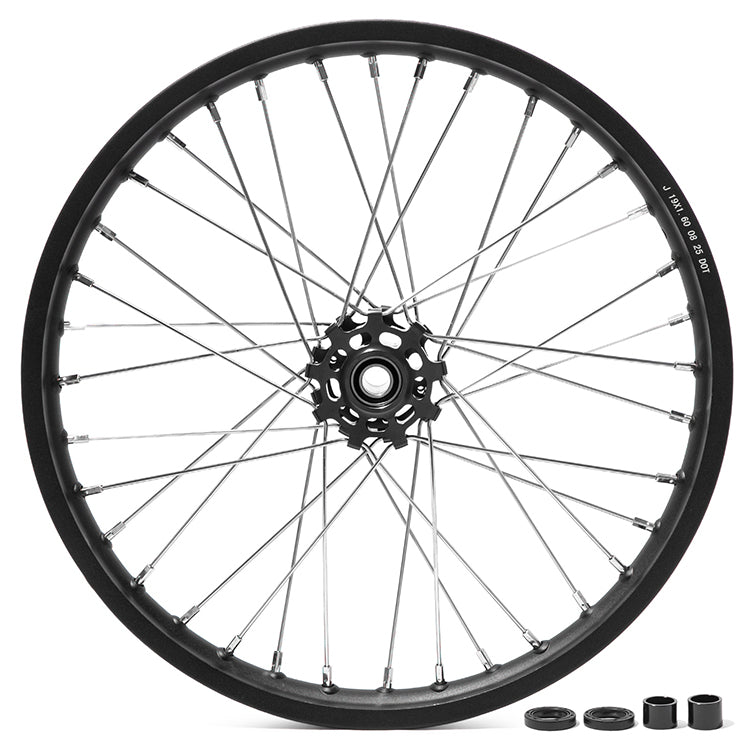 Returned 19"x1.6" Front Aluminum Spoke Wheel Rim Hub Sets for Talaria Sting MX5 Pro
