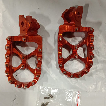 Returned For Sur-Ron Light Bee (X) / Talaria Sting / MX3 / R MX4 / MX5 Pro / Talaria XXX / Segway X160 X260 / 79Bike Falcon M / E Ride Pro-SS 2.0 / 3.0  Billet MX Wide Foot Pegs Foot Pedals