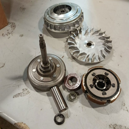 Returned Wet Clutch Assy for YAMAHA GRIZZLY 660 2002-2008 / RHINO 660 2004-2007