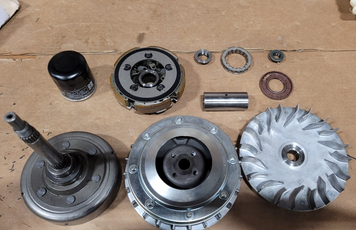 Returned Wet Clutch Assy for YAMAHA GRIZZLY 660 2002-2008 / RHINO 660 2004-2007