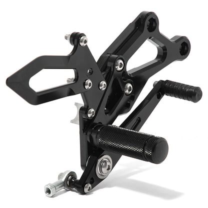 For SUZUKI GSX-R 1000 2017-2025 CNC Aluminum Racing Footpegs Rear Sets