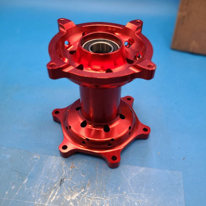 Returned Red Aluminum Rear Wheel Hub for Honda CRF250R 14-24 / CRF450R 13-24 / CRF250RX 19-24 / CRF450RX 17-24