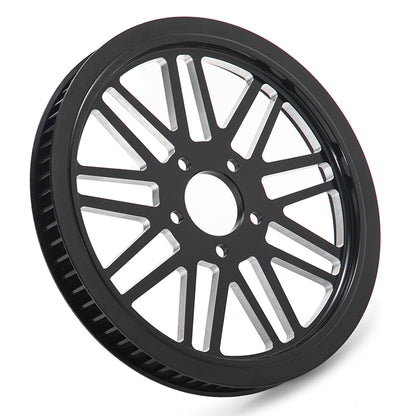 70 Tooth 1-1/8 Width Spoke Rear Pulley For Harley Softail FXSTD FLST 06 / Touring 04-06 / Dyna 00-06 / Softail 00-05 / Trike 09-19