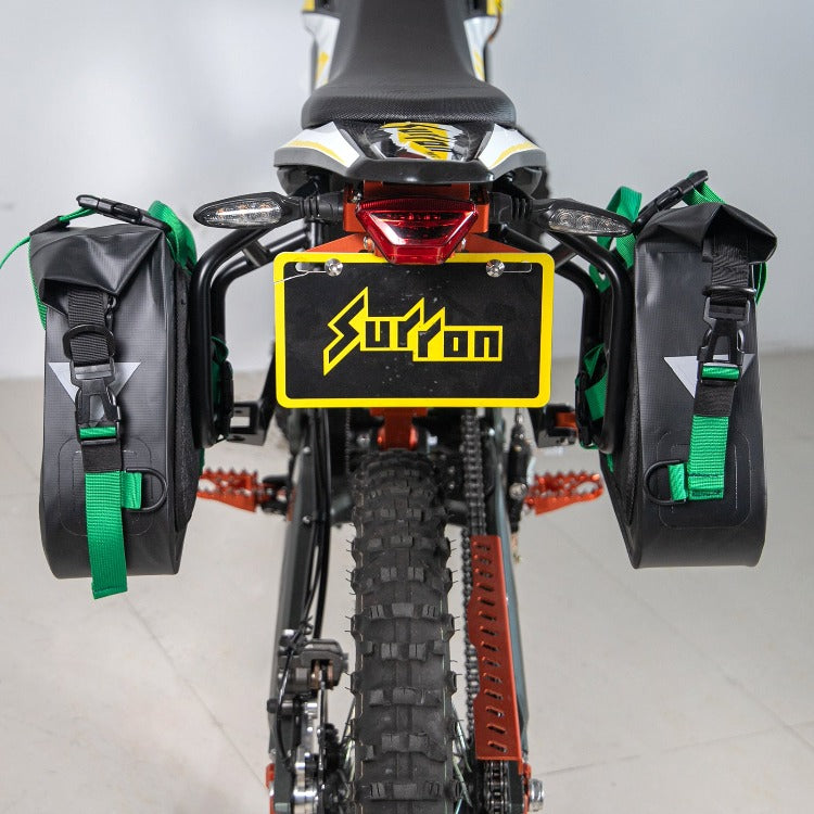 Motorcycle 8L Saddle Bags For Talaria XXX / Sting / MX3 / R MX4 / Sur-Ron Light Bee X / 79Bike Falcon M / E Ride Pro-SS