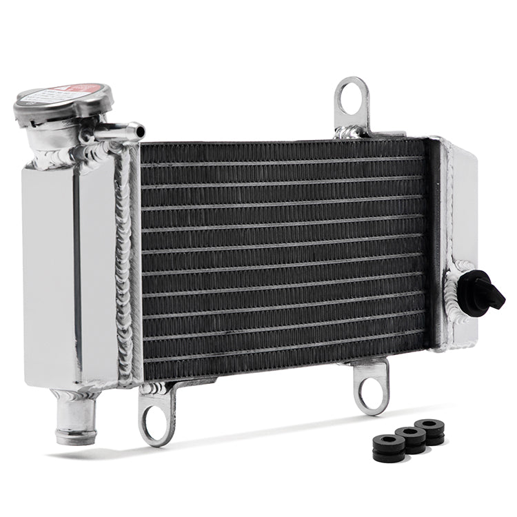 Yamaha TZR 50 / MBK X-Power 1996-2012 Aluminum Radiator – 26mm Core TIG-Welded 4BA-E2460-00