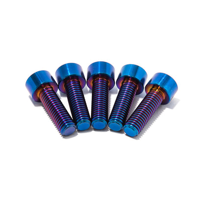 For Talaria Komodo Titanium Fastener Upgrade - Ultra-Light TC4 Burn Blue Bolt Set