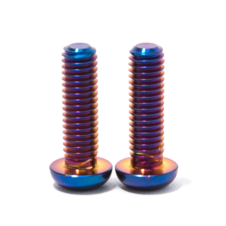 For Talaria Komodo Titanium Fastener Upgrade - Ultra-Light TC4 Burn Blue Bolt Set