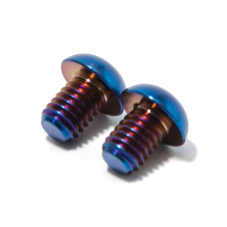 Burn Blue TC4 Titanium Screws Bolts Fastener Kit For Arctic Leopard XE Pro S