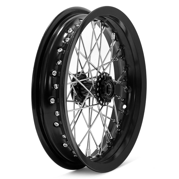 Supermoto 12"×2.15" Front Rear Wheel Rims Hubs Set for Talaria Sting / XXX / MX3 / R MX4