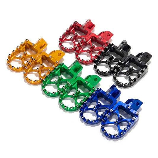 For Sur-Ron Light Bee (X) / Talaria Sting / XXX / Segway X160 X260 / 79Bike Falcon M / E Ride Pro-SS Billet MX Wide Foot Pegs Foot Pedals